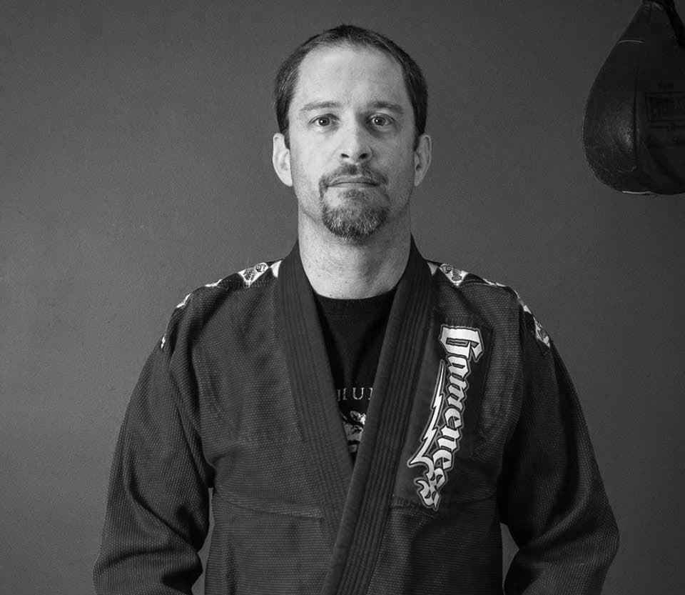 Professor Bryan Barrick, 3rd-degree black belt and head instructor at Barrick BJJ