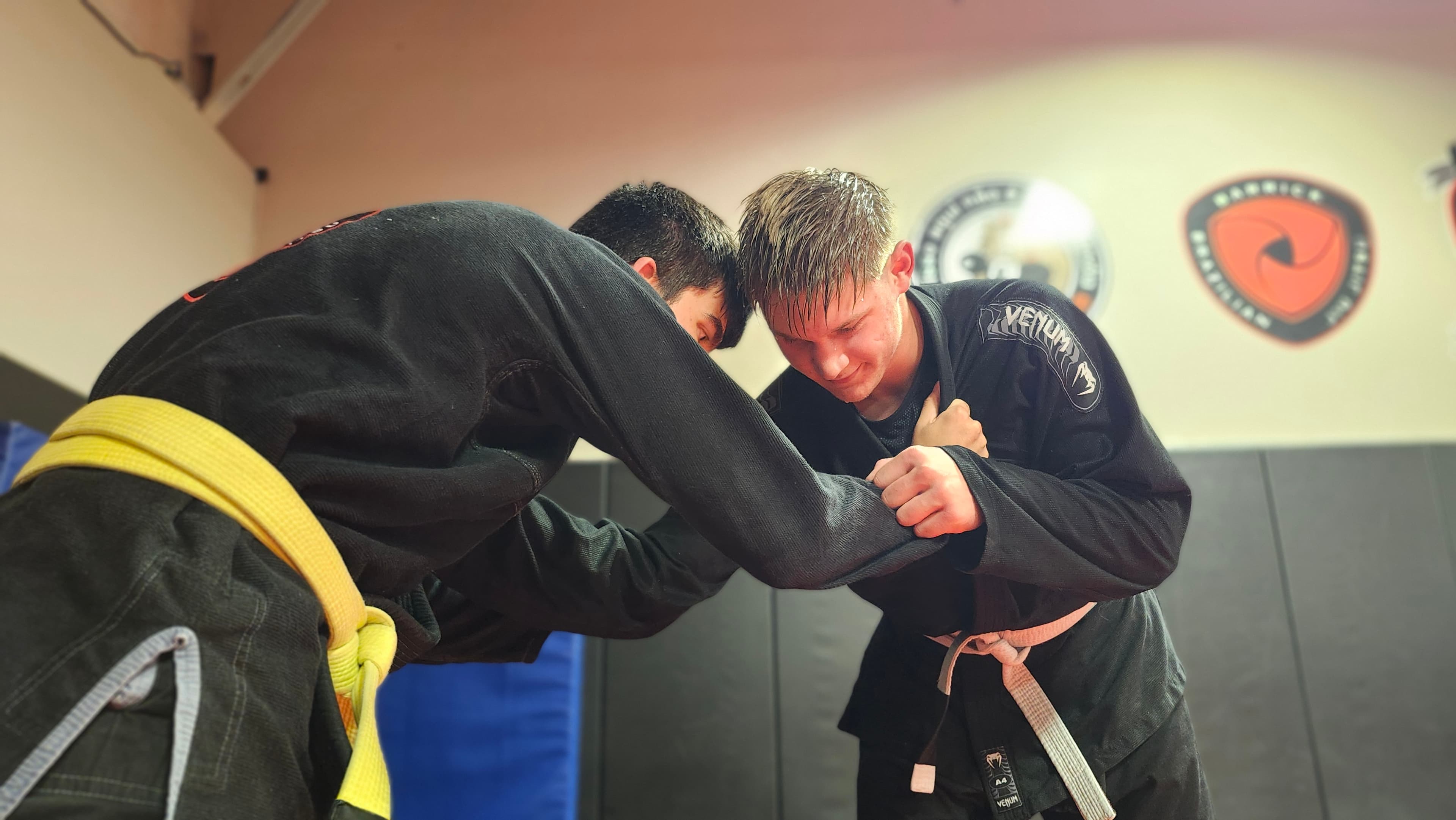 Teen Brazilian Jiu-Jitsu class at Barrick BJJ in Goshen